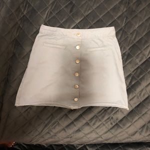 Forever 21 button up skirt